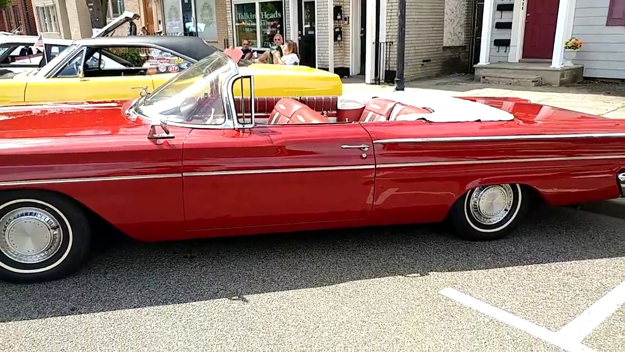 1960 Red Pontiac Catalina Convertible