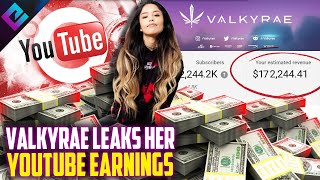 Details Valkyrae Leaks Her YouTube Earnings on Stream... Update