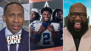 FIRST TAKE | NFL Draft make Dallas Cowboys are Super Bowl contender - Swagu tells Stephen A. Smith