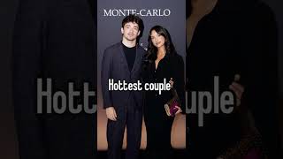 Alexandra looks insanely gorgeous here #f1 #f1fans #charlesleclerc #alexandrasaintmleux #ferrarif1
