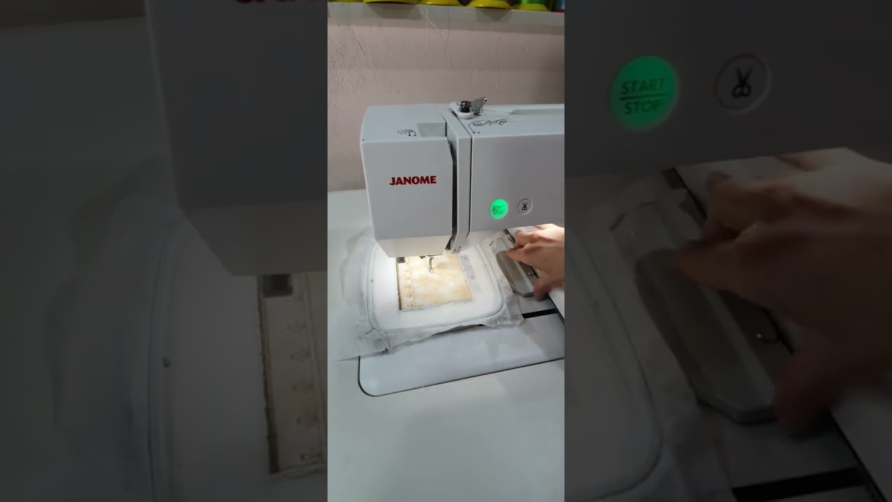 Porta absorvente/bolsinha toda feita na bordadeira - fazendo o bolso