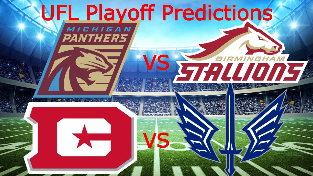 My UFL Playoff Predictions