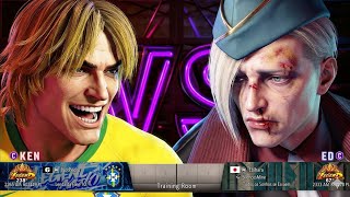 INSANE Ken vs Ed 🔥 NotPedro vs Inaba | High-Level Ranked SF6 Replays Battle