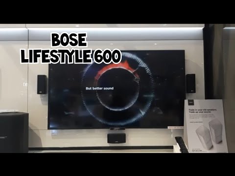 Bose Lifestyle 600 Home System 5.1 Surround Sound | Demo Sound Test