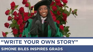 Simone Biles Inspires Graduates with Powerful Speech | 2025 Washington University Commencement |AD1Z