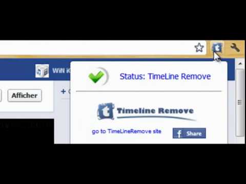 Comment enlever le Journal TimeLine Facebook   Tuto janvier 2013