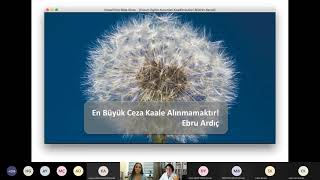 Kaale Alınmamak, Geri Bildirim Webinarından