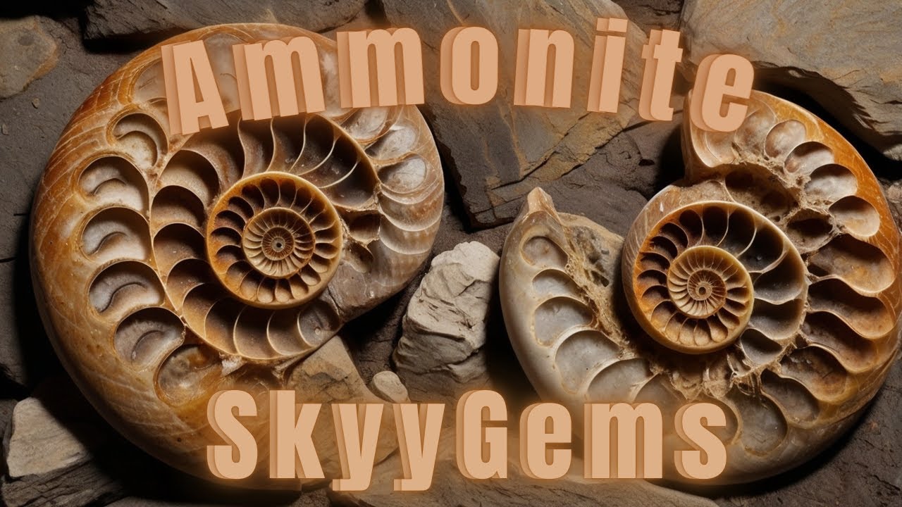 SkyyGems || Unlocking the Mystical Secrets of Ammonite Fossils 🐚