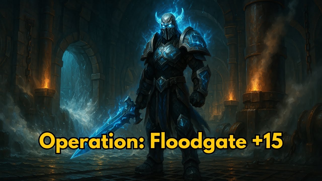 🔸 Operation: Floodgate +15 | Frost Death Knight | Mythic+ Dungeon | WoW TWW Season 3