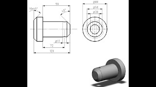 SolidWorks Tutorial for beginners : Exercise 19 #solidworks