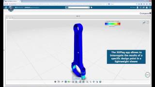 SIMULIA Connecting Rod 3DEXPERIENCE