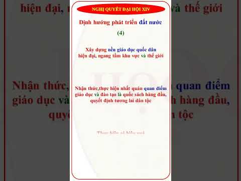 NQĐHXIV - Định hướng 4 / 12