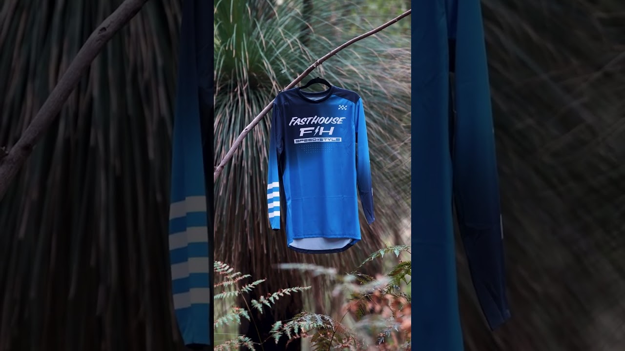 asthouse Speed Shop Jersey in Blue and White