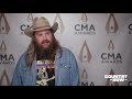 Chris Stapleton Talks About Performing at the CMA Awards with P!nk