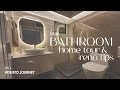 Bathroom tour  renovation tips  selfdesigned neutral contemporary home  ep11b bto journey