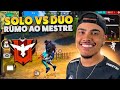 FIQUEI SEM RECURSO E AINDA AMASSEI NESSE SOLO VS SQUAD - FREE FIRE