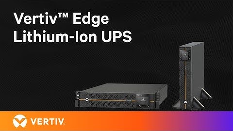 Vertiv™ Edge Lithium Ion Line Interactive UPS, 1500-3000VA