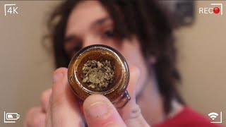 Waxed Bong Smoke Sesh...