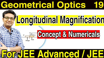 Longitudinal Magnification | Numericals | Short Tricks | Ray Optics | JEE ADVANCED |