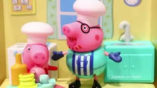 Jugando con juguetes y actividades de Peppa Pig
