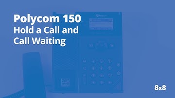 Polycom 150 Hold A Call and Call Waiting