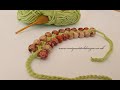 CROCHET BRACELET WITH THE BEADS/ FAST / EASY#crochetbracelet#beads#easycrochet#howtocrochet