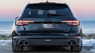 1of50! 510HP AUDI RS4+ ABT B9 MURDERED OUT &amp; CARBONIZED - Before the regulations, No limiters!