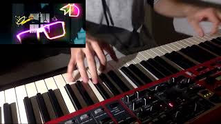 WHITE SPACE Song on PIANO - Something Different by Derpcat #geometrydash