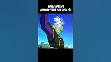 These Justice Interactions Are Cool 🤯 #crashout #zamasu #sparkingzero #dragonballz #dbz