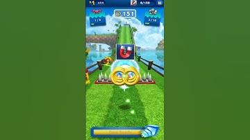 Sonic Dash Android Walkthrough Gameplay New Character - Sonic (iOS, Android) #Shorts