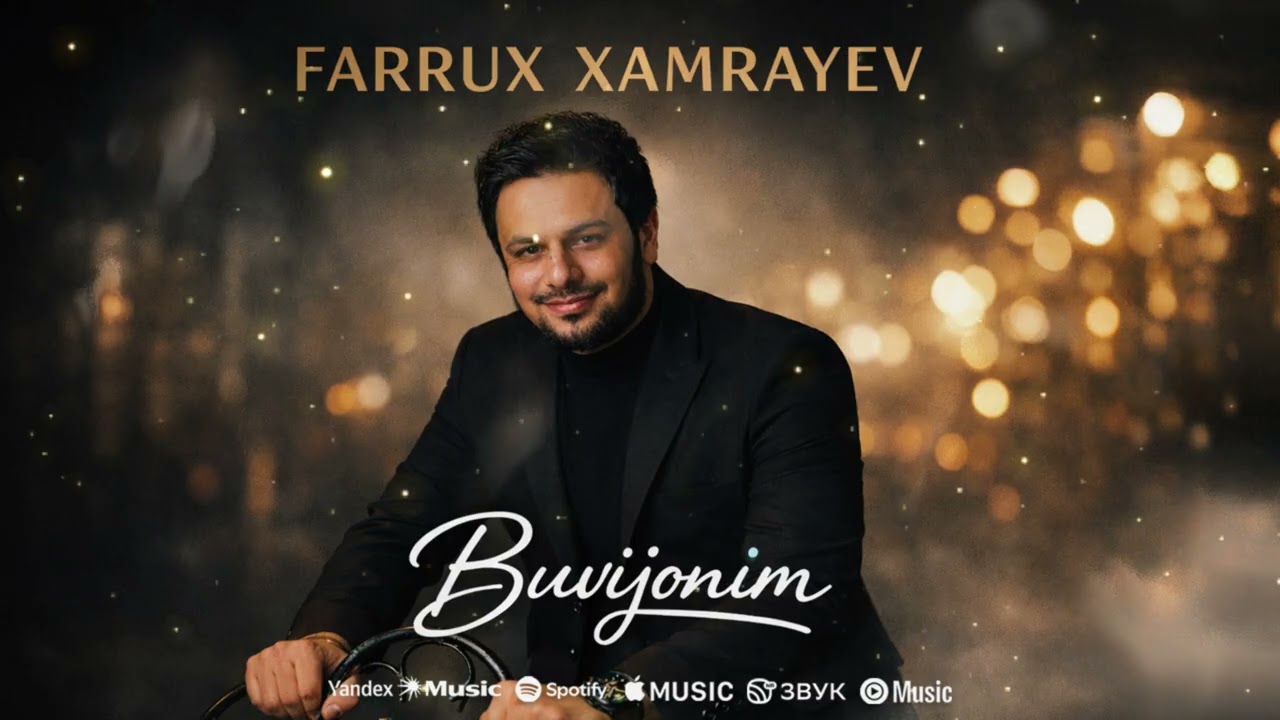 Watch Farrux Xamrayev - Buvijonim | Фаррух Хамраев - Бувижоним 2026 #music #uzbek #hits #video on YouTube Watch Farrux Xamrayev - Buvijonim | Фаррух Хамраев - Бувижоним 2026 #music #uzbek #hits #video on YouTube