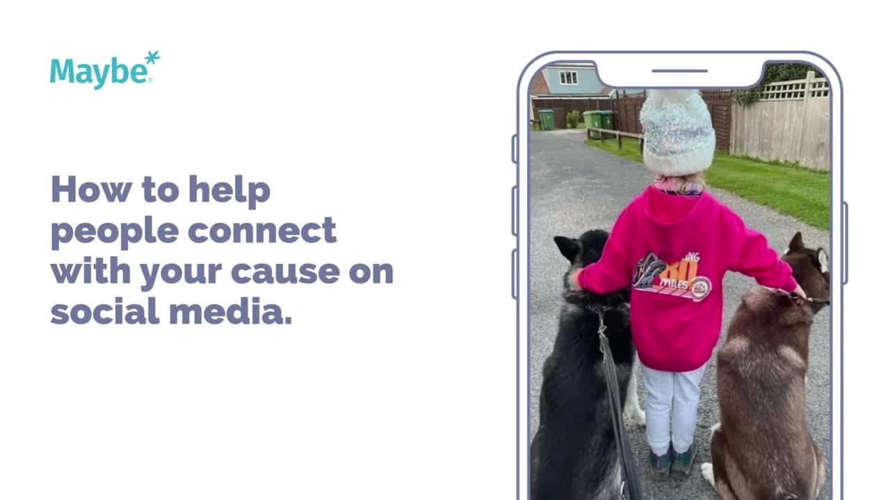 How to help people connect with your cause on social media - YouTube