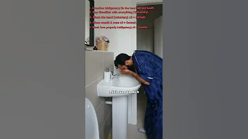 How To Preform Wudu Correctly Muslim Washing Before Prayer 