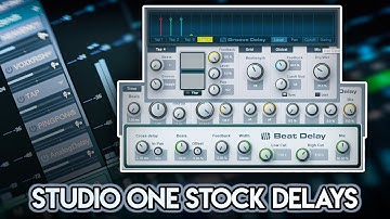 Exploring Studio One | Stock Delay Plugins .