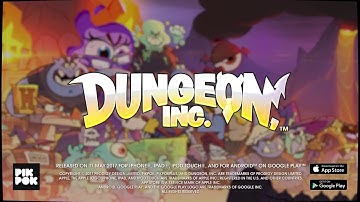 Official  Dungeon Inc (by PikPok ) Announcement Trailer (iOS / Android)