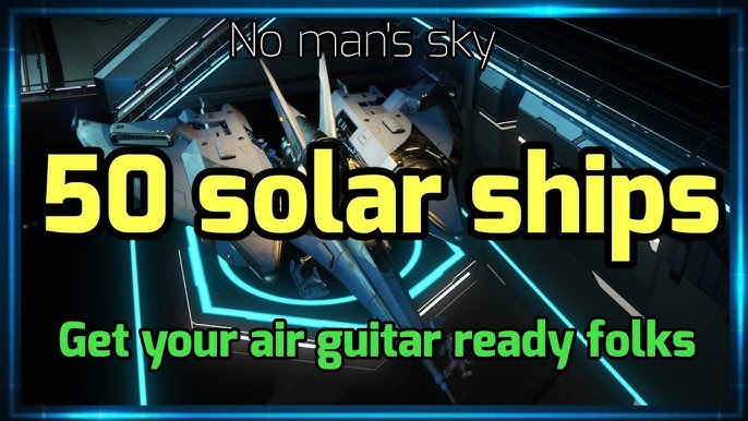 No Mans Sky S-Class Solar Sail Ship + UPGRADES! - XBOX, PC, PS4 & PS5