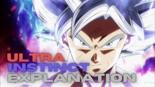 Goku Ultra Instinct Explanation Dragon Ball Hindi