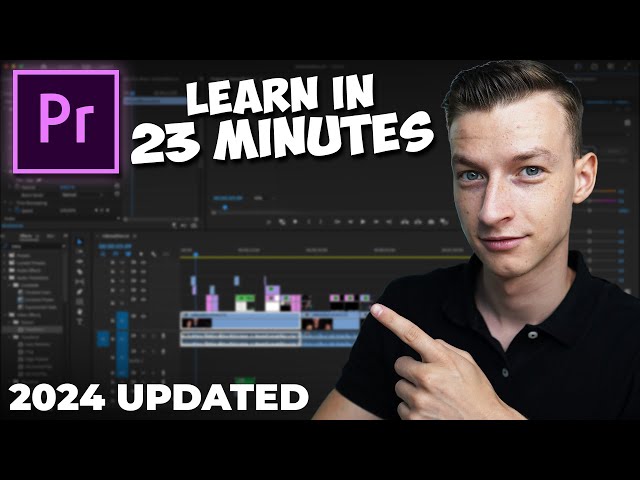 Premiere Pro Tutorial for Beginners 2024 - Everything You NEED to KNOW! (UPDATED) class=