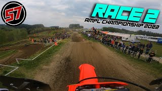 Gopro : Motocross AMPL Bertrix 2022 | Inter MX2 Race 2 #LT57