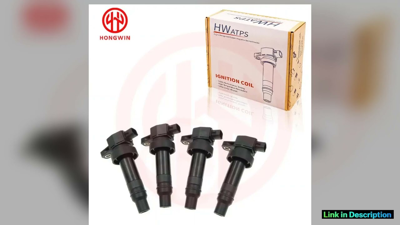 4Pcs of Set Ignition Coil 273012B010 273012B010 For Hyundai Accent Elantra GT i30 Kia Soul Rio Fort