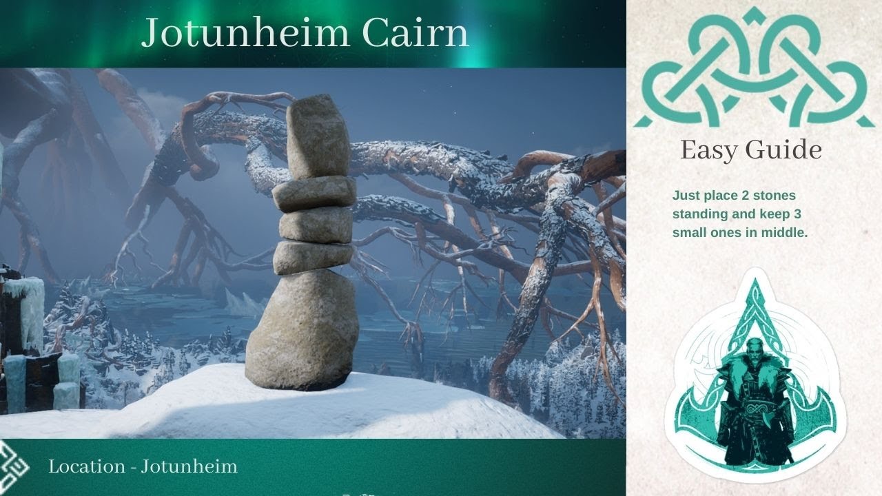 pics Ac Valhalla Jotunheim Stone Stacking jotunheim cairn easy guide assassin s creed valhalla