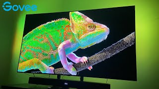 Govee Immersion TV Backlight (5565')  Unboxing, Setup, and Test