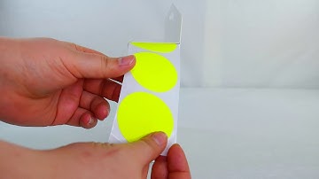 Color Coding Labels 2" Yellow