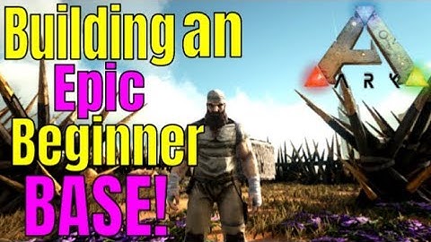 ARK SURVIVAL EVOLVED PS4 Xbox One - BASE BUILDING TUTORIAL | Ark BASE Design