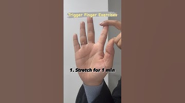 Easy & Effective Trigger finger Exercises ✅#physiotherapy #healthcare #fingerexercises #arthritis