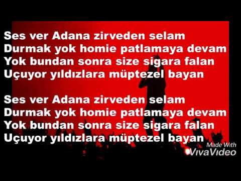 ses ver adana zirveden selam (şarkı sözleri 2)