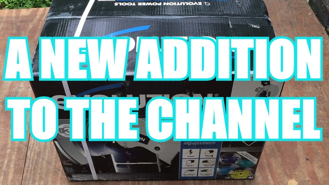 Evolution Carbide Chop saw