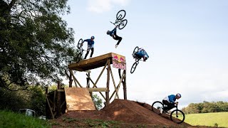 So Much Went Into This! Worlds First MTB Running Backflip!! #mtb