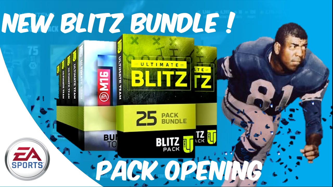 Madden 16 BLACK FRIDAY!!!! BLITZ BUNDLE! YouTube