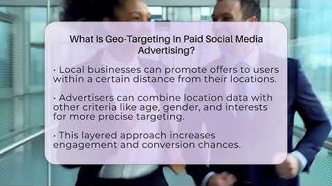 What Is Geo-Targeting In Paid Social Media Advertising? - Everyday-Networking